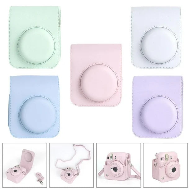 For Fujifilm Instax Mini 12 Mini 11 Camera Case Bag Cover with Adjustable S√ K8E4