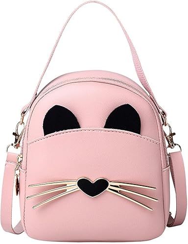 Girl Mini Shoulder Bag Handbag,Cute Stylish Casual Bag Multiple Ways of Carrying Princess Bag for Girls Gift Birthday